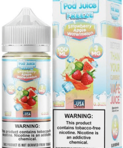 Strawberry Apple Watermelon Freeze by Pod Juice 100ML
