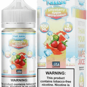Strawberry Apple Watermelon Freeze by Pod Juice 100ML