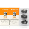 Geek Vape U Replacement Pods (3 Pack)
