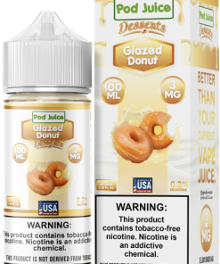 Glazed Donut by Pod Juice 100ML