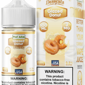 Glazed Donut by Pod Juice 100ML
