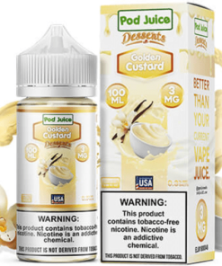 Golden Custard By Pod Juice 100ML