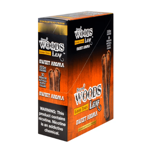 Good Times Sweet Woods Leaf Cigars (2 Pack) - Image 6