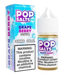 Grape Berry Ice by Pop Salts E-Liquid 30ML