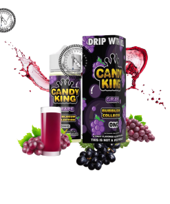 GRAPE BUBBLEGUM - CANDY KING E-LIQUID - 120ML