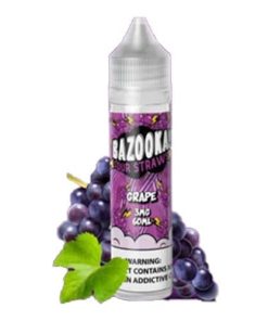 Grape By Bazooka Sour Straws 60ML