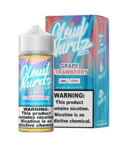 Grape Strawberry Iced by Cloud Nurdz 100ML