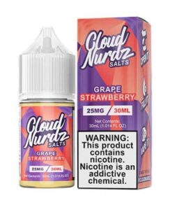 Grape Strawberry Salt by Cloud Nurdz Salt 30ML