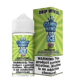 Green Apple Hard Candy On Ice by Candy King 100ML