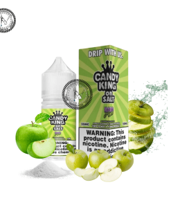 Green Apple Hard Salt by Candy King Salt 30ML
