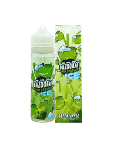 Green Apple Ice Candy By Bazooka Sour Straws 60ML
