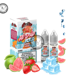 Guava Lava Iced Salt by Hi-Drip Salts 2x15ML 30ML
