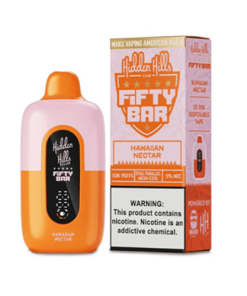 Alternative view of Hidden Hills x Fifty Bar 20K Disposable (5% Nicotine , Dual Parallel Mesh Coil)