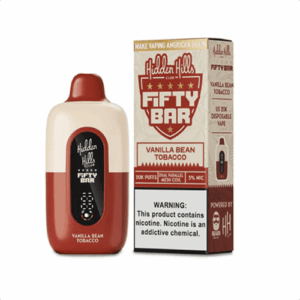 Hidden Hills x Fifty Bar 20K Disposable (5% Nicotine , Dual Parallel Mesh Coil)