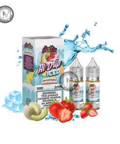Honeydew Strawberry Iced Salt by Hi-Drip Salts 2x15ML 30ML