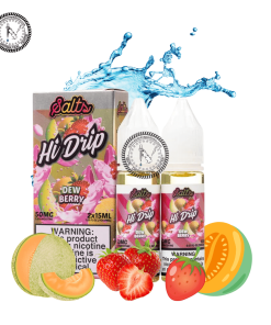 Honeydew Strawberry Salt by Hi-Drip Salts 2x15ML 30ML