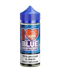 I LOVE BLUE RASPBERRY BY MAD HATTER JUICE 100ML