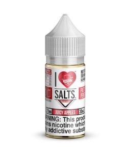 I Love Salts Juicy Apples By Mad Hatter Juice 30ML
