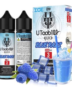 Iced Blue Razz by U TooB 100 Iced 2x60ML 120ML