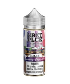 ICED Brazberry Grape Acai by MRKT PLCE E-LIQUID 100ML