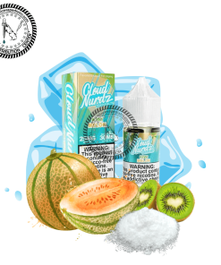 Iced Kiwi Melon Salt by Cloud Nurdz Iced Salt 30ML