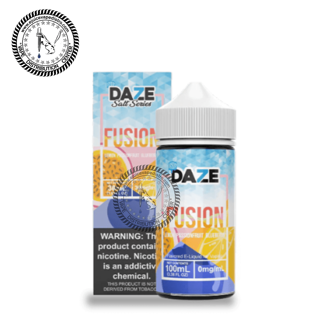 Iced Lemon Passionfruit Blueberry by 7 Daze Fusion Iced 100ML - Image 2