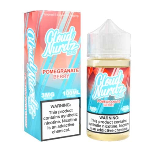 Iced Pomegranate Berry by Cloud Nurdz 100ML