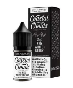 ICED Red White And Berry Salt Nic by Coastal Clouds 30ML