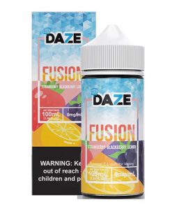ICED Strawberry Blackberry Lemon by 7 Daze Fusion 100ML