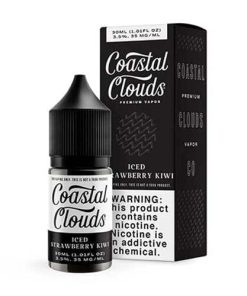 Iced Strawberry Kiwi Salt Nic by Coastal Clouds Salt 30ML TFN