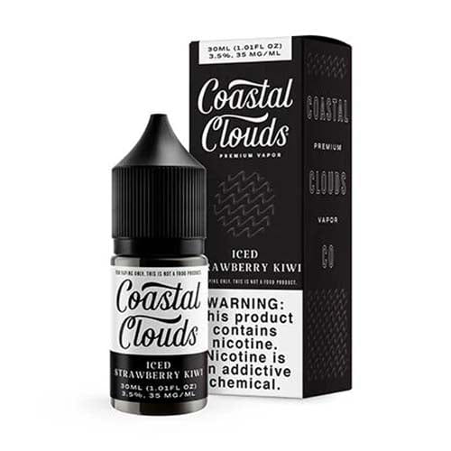 Iced Strawberry Kiwi Salt Nic by Coastal Clouds Salt 30ML TFN