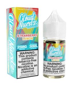 Iced Strawberry Lemon Salt by Cloud Nurdz Iced Salt 30ML