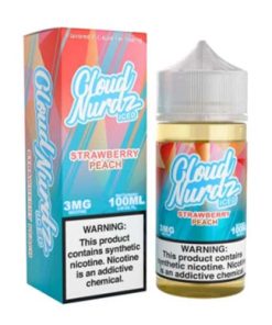 Iced Strawberry Peach by Cloud Nurdz 100ML