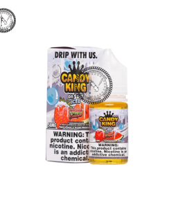 Alternative view of Iced Strawberry Watermelon BubbleGum Salt by Candy King on Salt 30ML