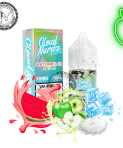 Iced Watermelon Apple Salt by Cloud Nurdz Iced Salt 30ML