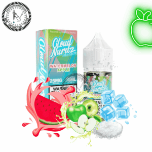 Iced Watermelon Apple Salt by Cloud Nurdz Iced Salt 30ML