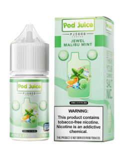 Jewel Malibu Mint By Pod Juice Salt 30ML