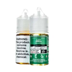 Juicy Apple by Glas Basix Nic Salts 30ML