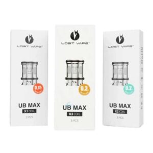 Lost Vape UB Max Replacement Coils ( 3 Pack )
