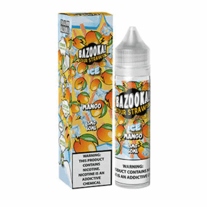 Mango Ice Candy By Bazooka Sour Straws 60ML