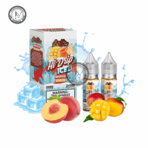 Peachy Mango Iced Salt by Hi-Drip Salts 2x15ML 30ML