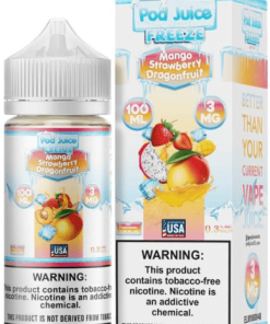 Mango Strawberry Dragonfruit Freeze by Pod Juice 100ML