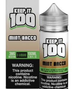 Mint Bacco by Keep It 100 100ML