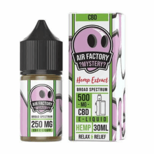 Mystery CBD Vape Juice By Air Factory CBD