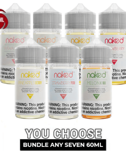 NAKED 100 VAPE JUICE PICK 7 BUNDLE (420ML)