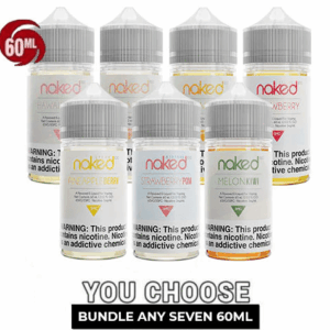 NAKED 100 VAPE JUICE PICK 7 BUNDLE (420ML)