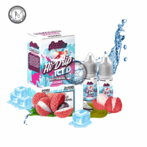 Nectarine Lychee Iced Salt by Hi-Drip Salts 2x15ML 30ML