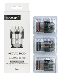 Novo Pod Clear Meshed Pod 3ML (3 Pack)