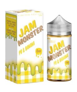 PB & Jam Banana by Jam Monster 100ML