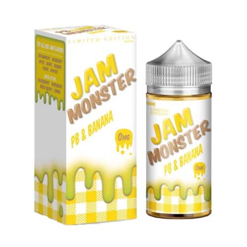 PB & Jam Banana by Jam Monster 100ML